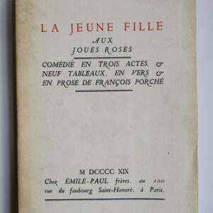PORCHE La Jeune fille aux joues roses