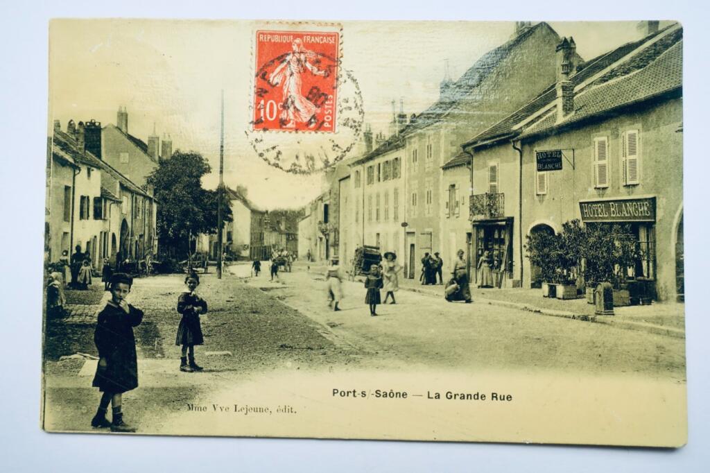 Hafen an der Saône, Hauptstraße