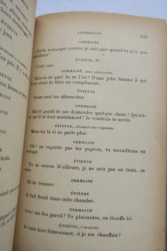 Theatre of Love - Inscribed to Fernand Gregh