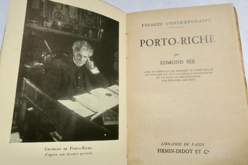 Zeitgenössische Gesichter von Porto-Riche