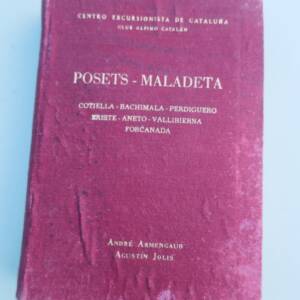 Posets - Maladeta 1958 Cataluna 1958