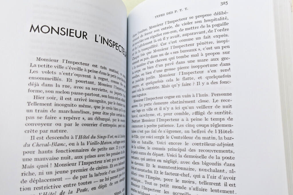 Poste La Poste en zig-zag. Chronique véridique et fantaisiste de la poste 1935