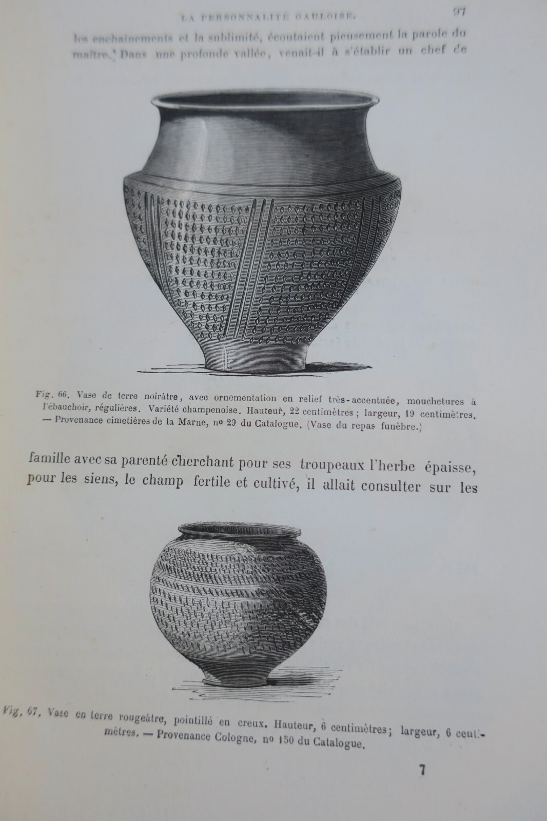 Studie über gallische Keramik - Image 5