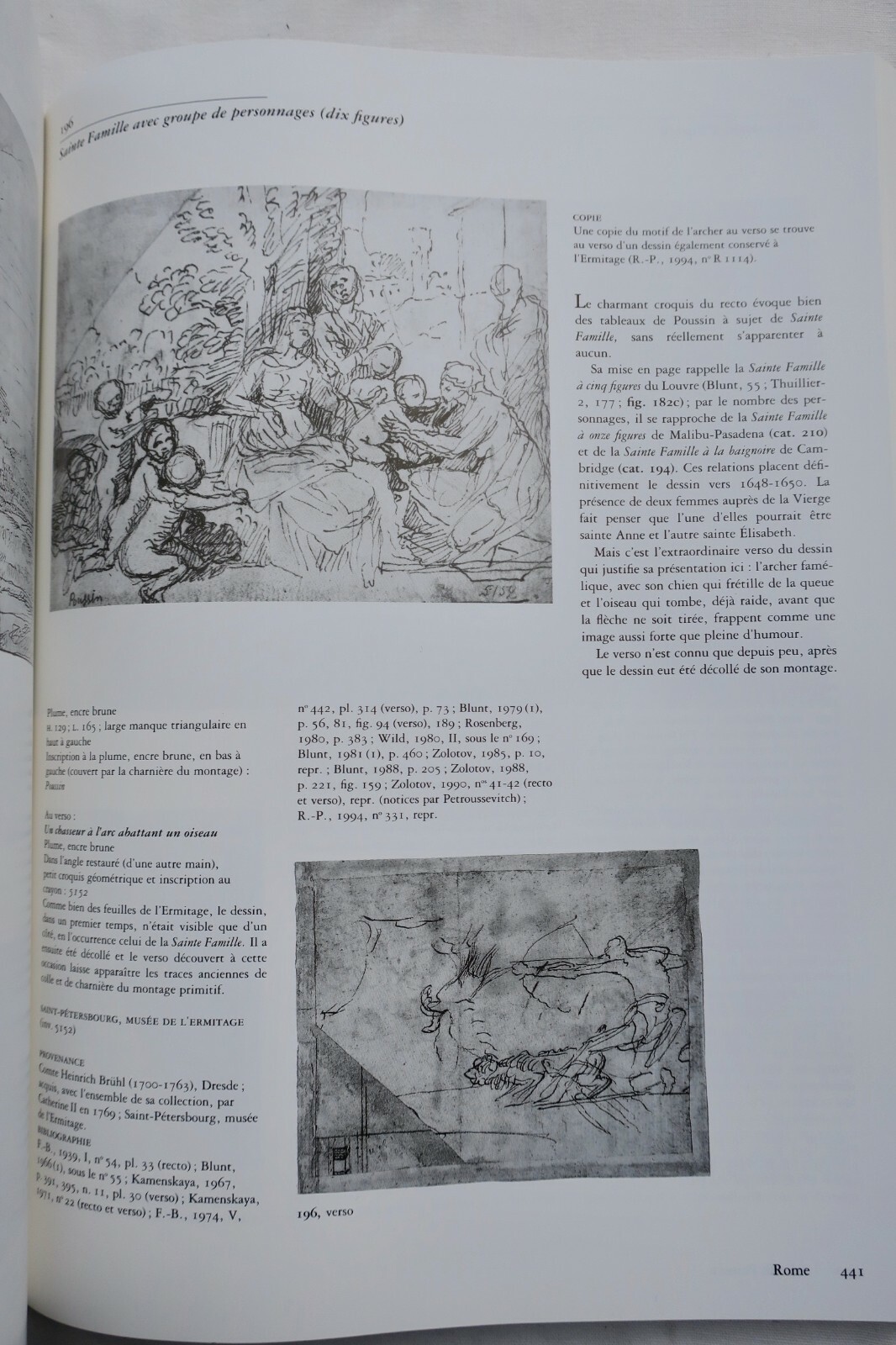 Exhibition catalog for Nicolas Poussin - Image 6