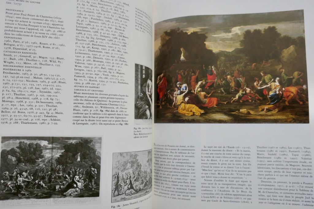 Katalog der Ausstellung über Nicolas Poussin