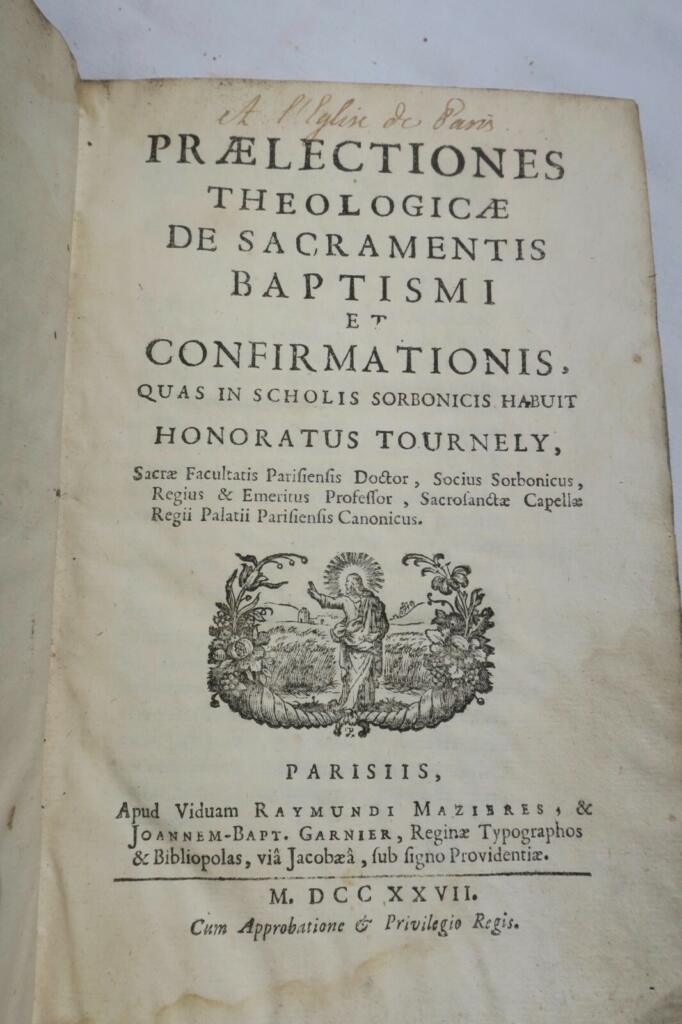 Theological Lectures on Baptism and Sacraments