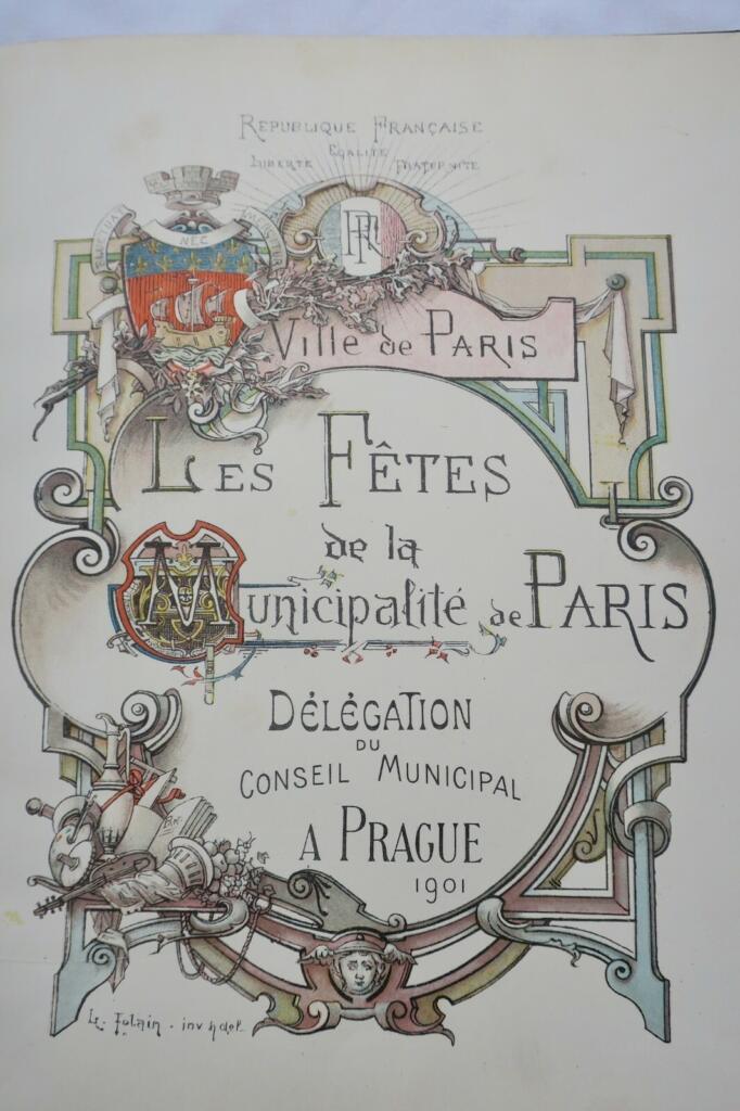 Paris Municipal Council Reception Report, Prague 1901