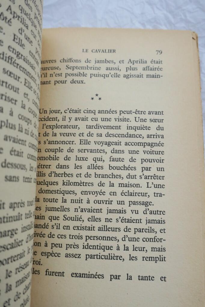PRASSINOS (Gisèle). Le Cavalier