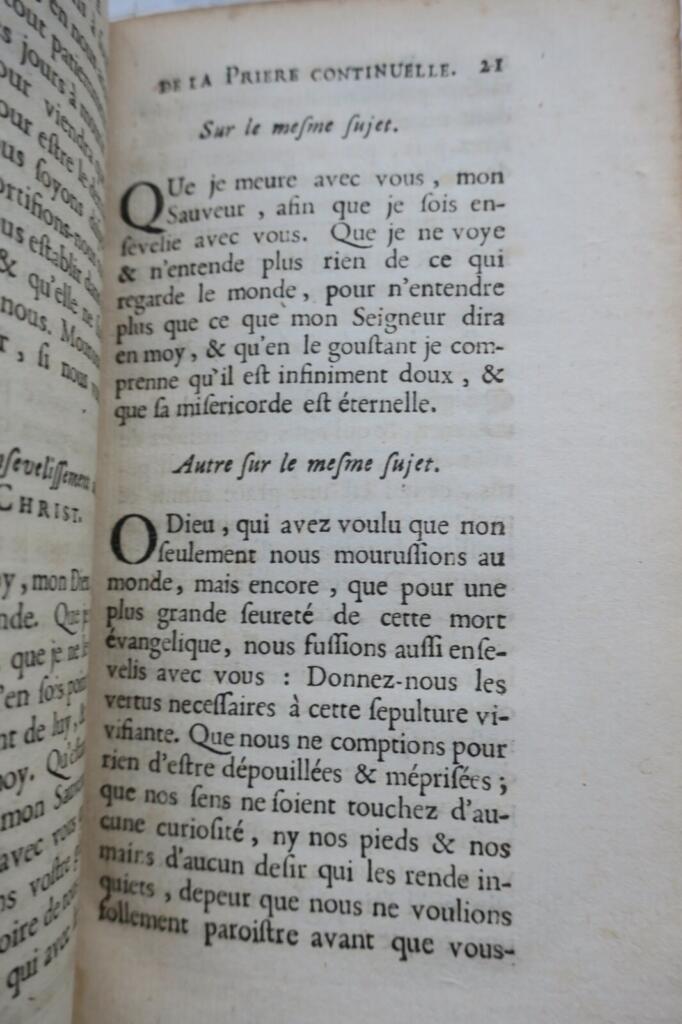 Rare work on prayer practices