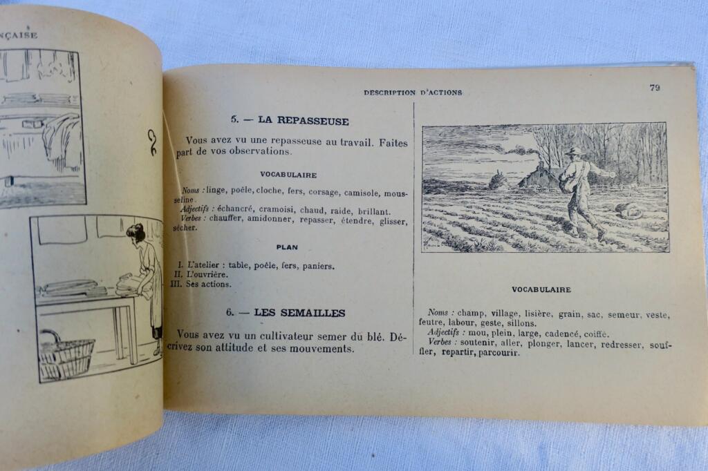 French Vocabulary and Composition Practice