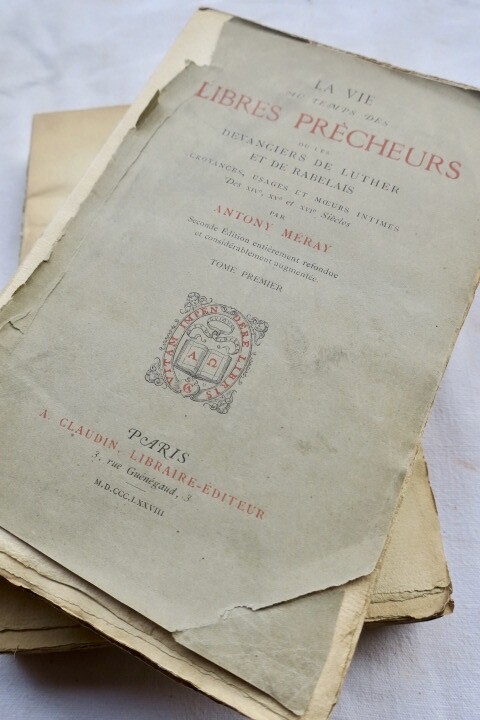 Leben zur Zeit der freien Prediger<span class="lla-card-orig-wrap"><span class="lla-card-orig">❦ prêcheurs Vie au Temps des libres prècheurs ou les devanciers de Luther Rabe..</span></span> - La Librairie Antique