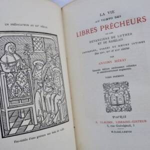prêcheurs Vie au Temps des libres prècheurs ou les devanciers de Luther Rabe..