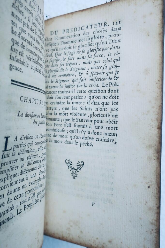 prédication RHETORIQUE DU PREDICATEUR 1750