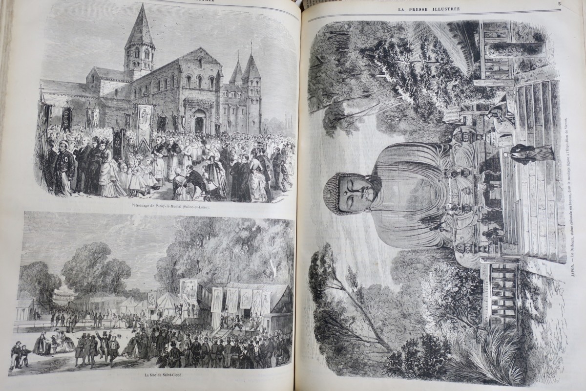 Weekly illustrated press from 1872 to 1874 - Image 3