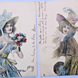 Beautiful Women Postcard Collection