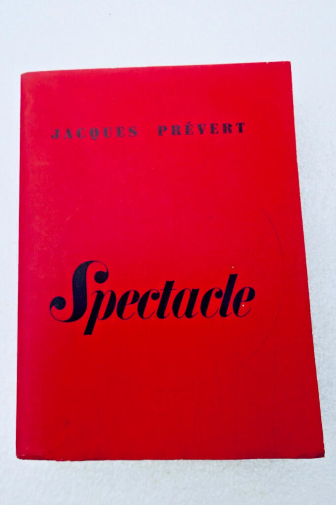 PRÉVERT Jacques. Spectacles, 1951