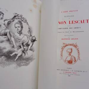 PREVOST Histoire de Manon Lescaut illustré par Leloir