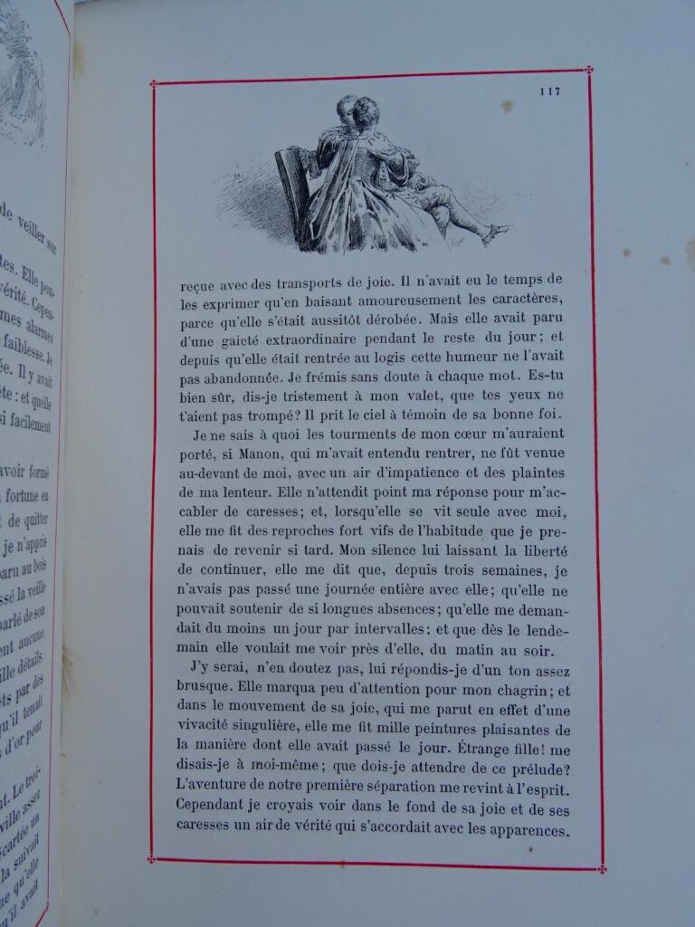 PREVOST Histoire de Manon Lescaut illustré par Leloir