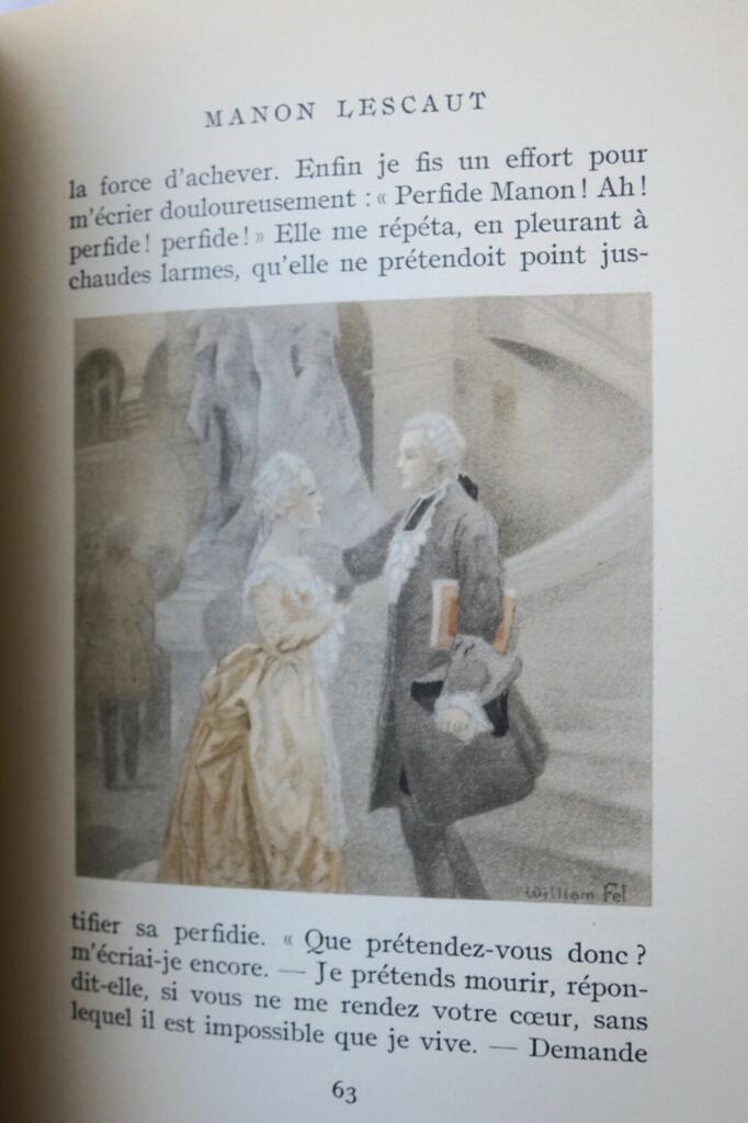 The Chevalier des Grieux and Manon Lescaut