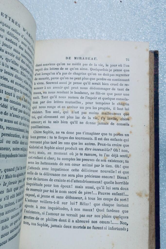 Liebesbriefe von Mirabeau von Mario Proth