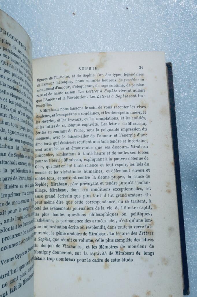Liebesbriefe von Mirabeau von Mario Proth
