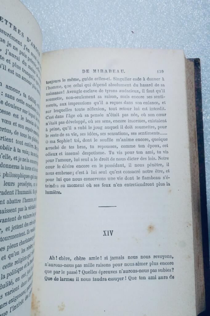 Liebesbriefe von Mirabeau von Mario Proth