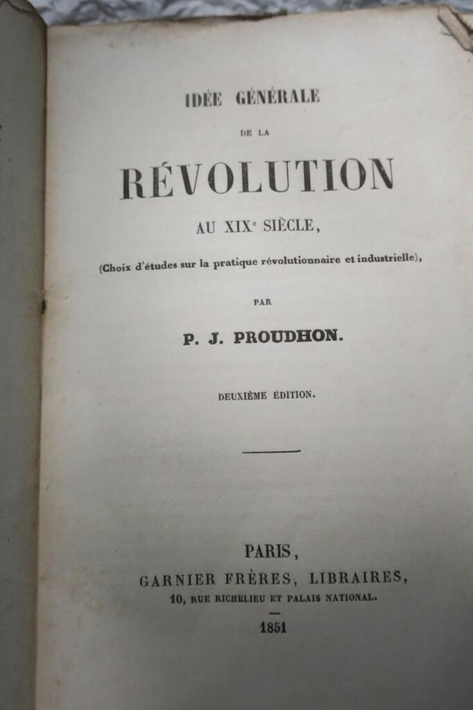 Allgemeine Idee der Revolution im 19. Jahrhundert