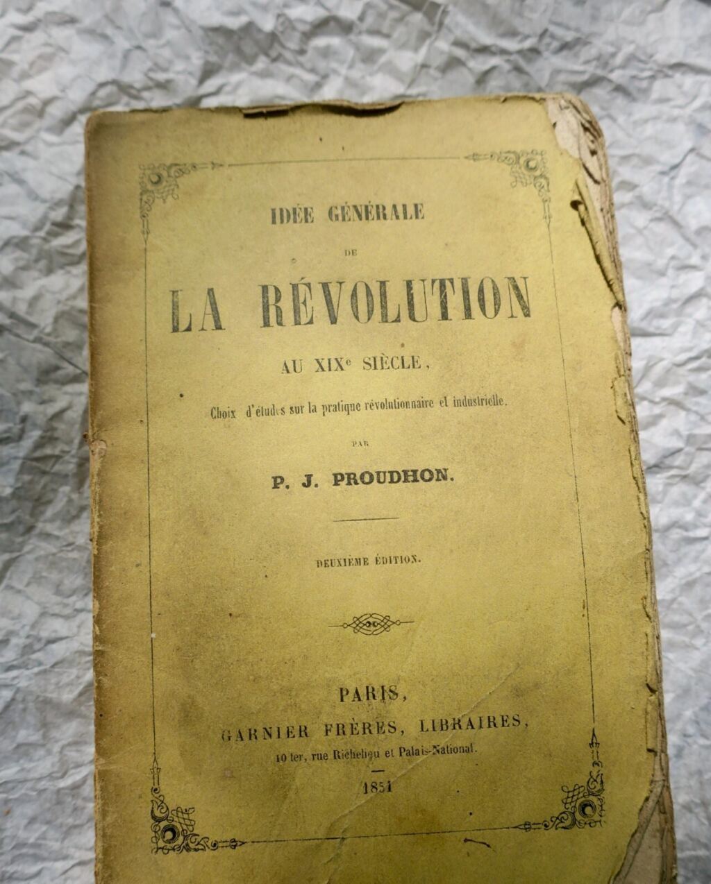 Proudhons revolutionäre Vision des 19. Jahrhunderts
