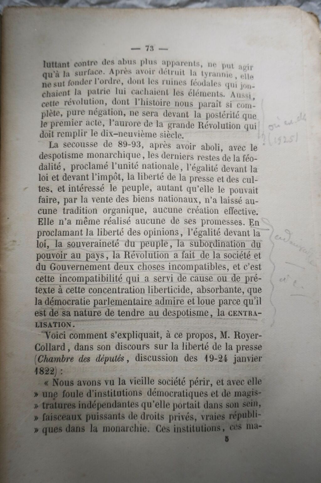 Proudhons revolutionäre Vision des 19. Jahrhunderts