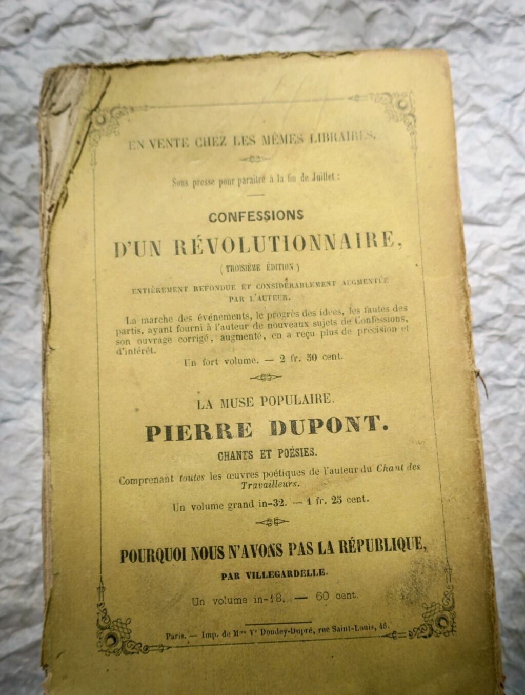 Proudhons revolutionäre Vision des 19. Jahrhunderts