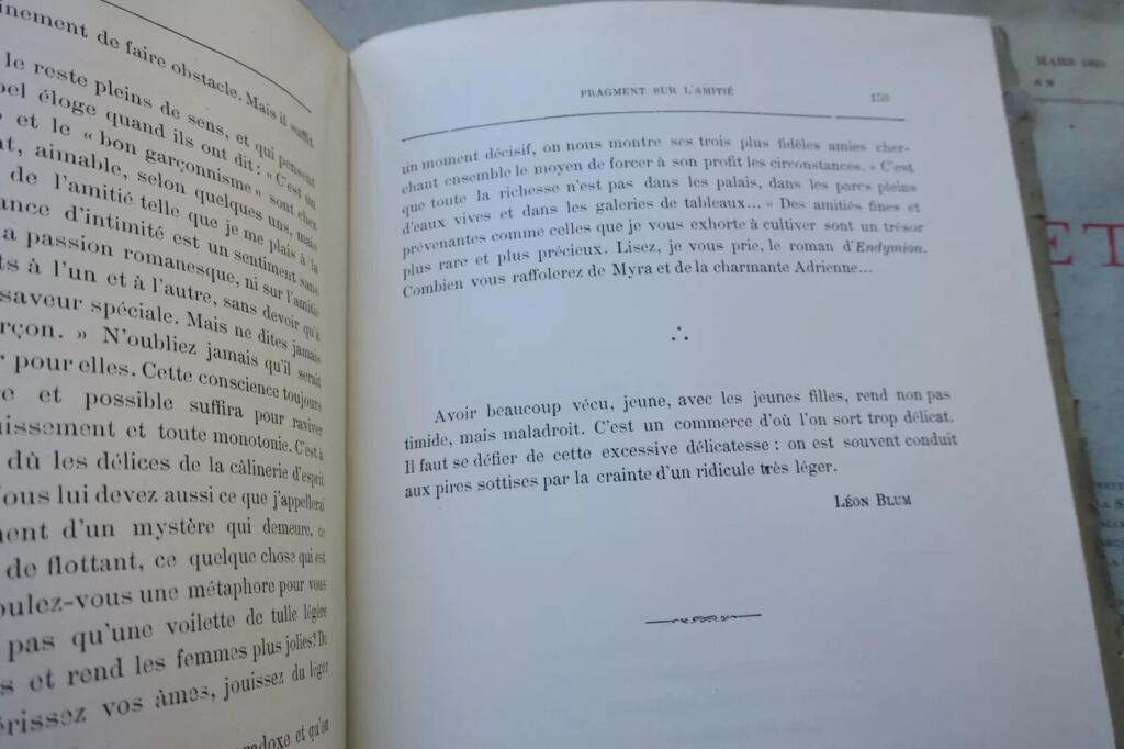 Proust 1892-1893 TEXTES INEDITS LE BANQUET