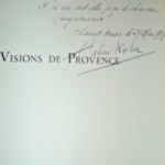 Provence Visions de Provence + envoi TABART-ROBERT - La Librairie Antique