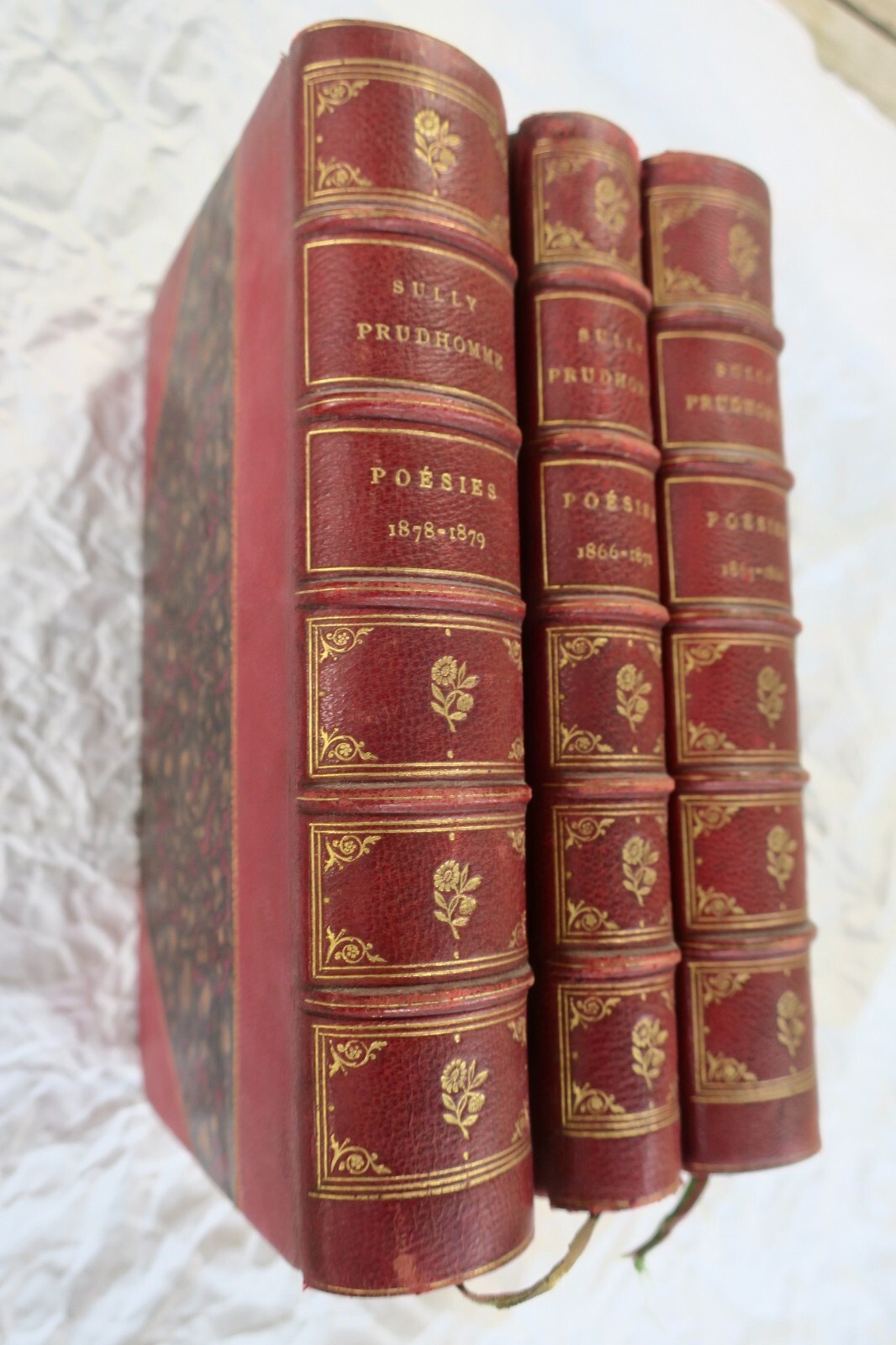 Complete Poetry Collections 1865-1879<span class="lla-card-orig-wrap"><span class="lla-card-orig">❦ PRUDHOMME POÉSIES 1886-1879 lemerre</span></span> - La Librairie Antique