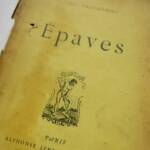 Prudhomme Sully Epaves 1908