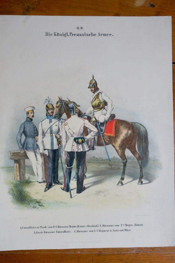 Royal Prussian Army in Lithographs