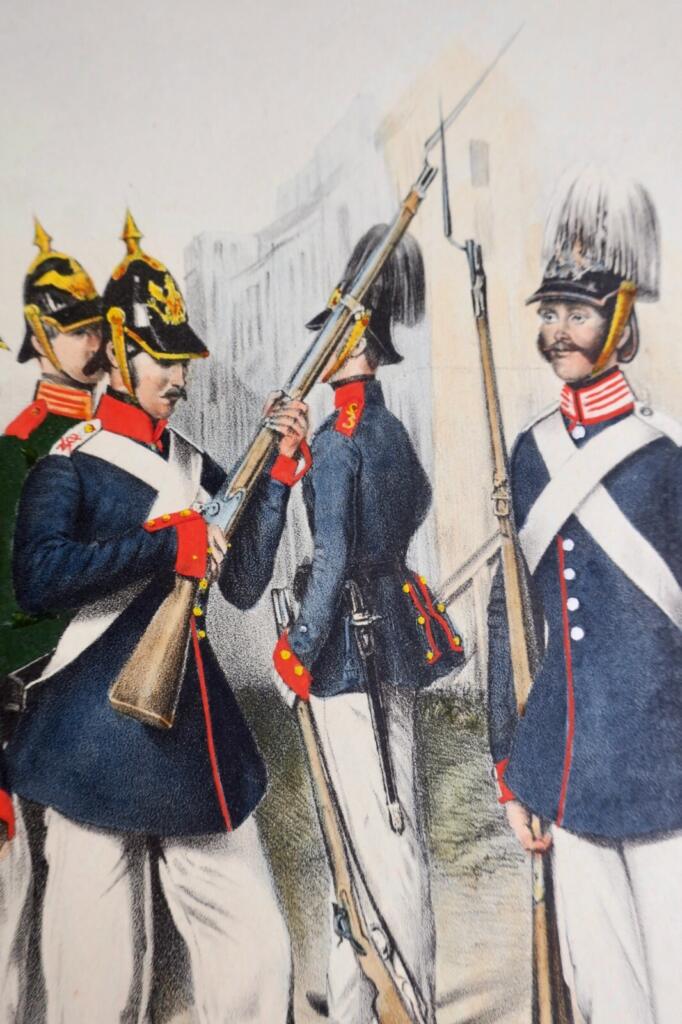Royal Prussian Army in Lithographs