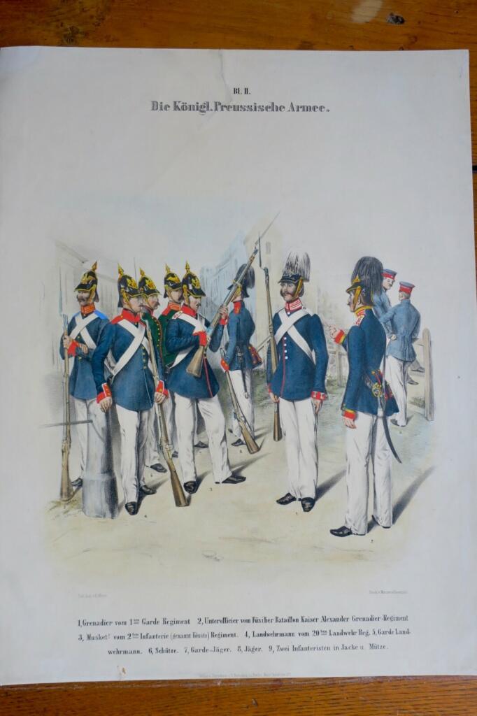 Royal Prussian Army in Lithographs