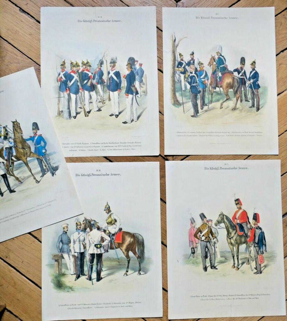 Royal Prussian Army in Lithographs