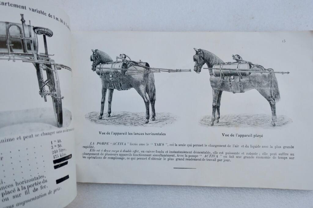 Traction-Powered Sprayers and Sulfur Dusters