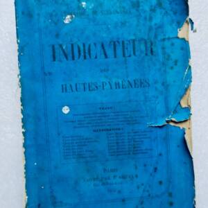 Pirineos Indicador de las Altas Pirineos 1856