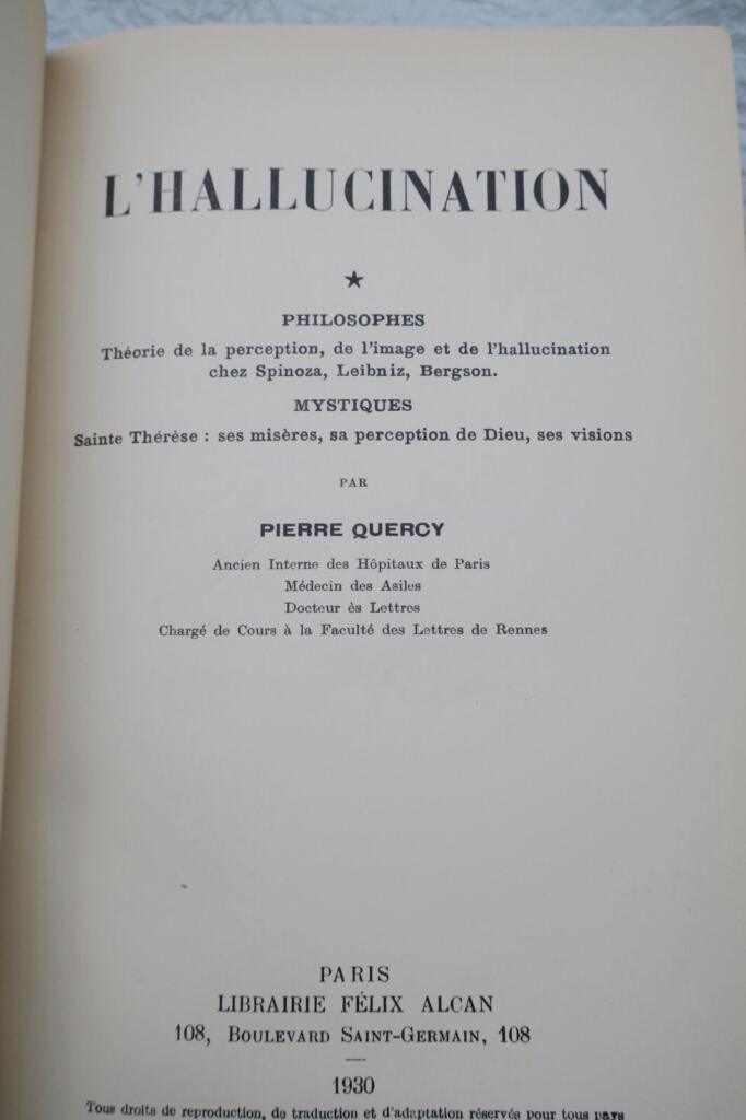 Halluzination: Philosophen und Mystiker Klinische Studie