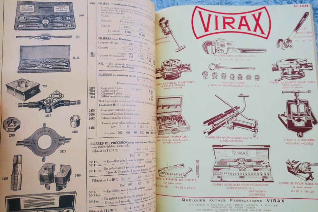 五金工具目录,塔布1953年