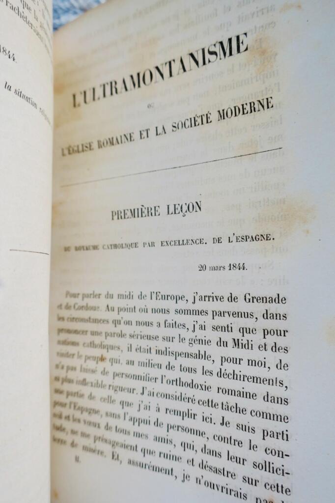 Complete Works: Jesuits, Ultramontanism & Philosophy