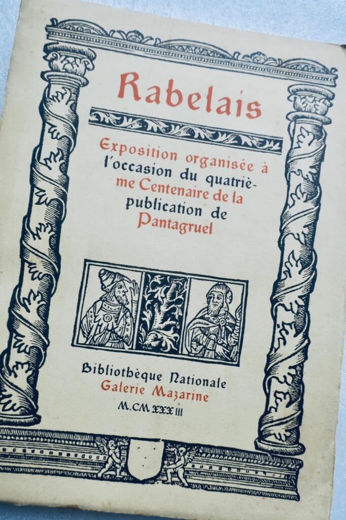 Rabelais Vierhundertjahrfeier Ausstellungskatalog