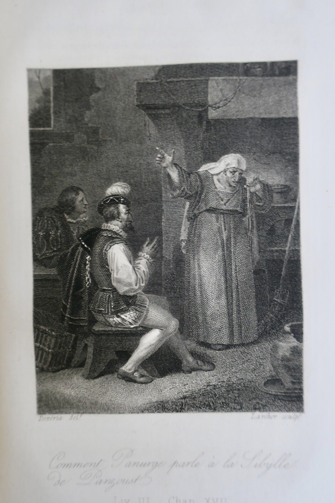 RABELAIS Oeuvres de Rabelais 1823 Deveria – Image 10