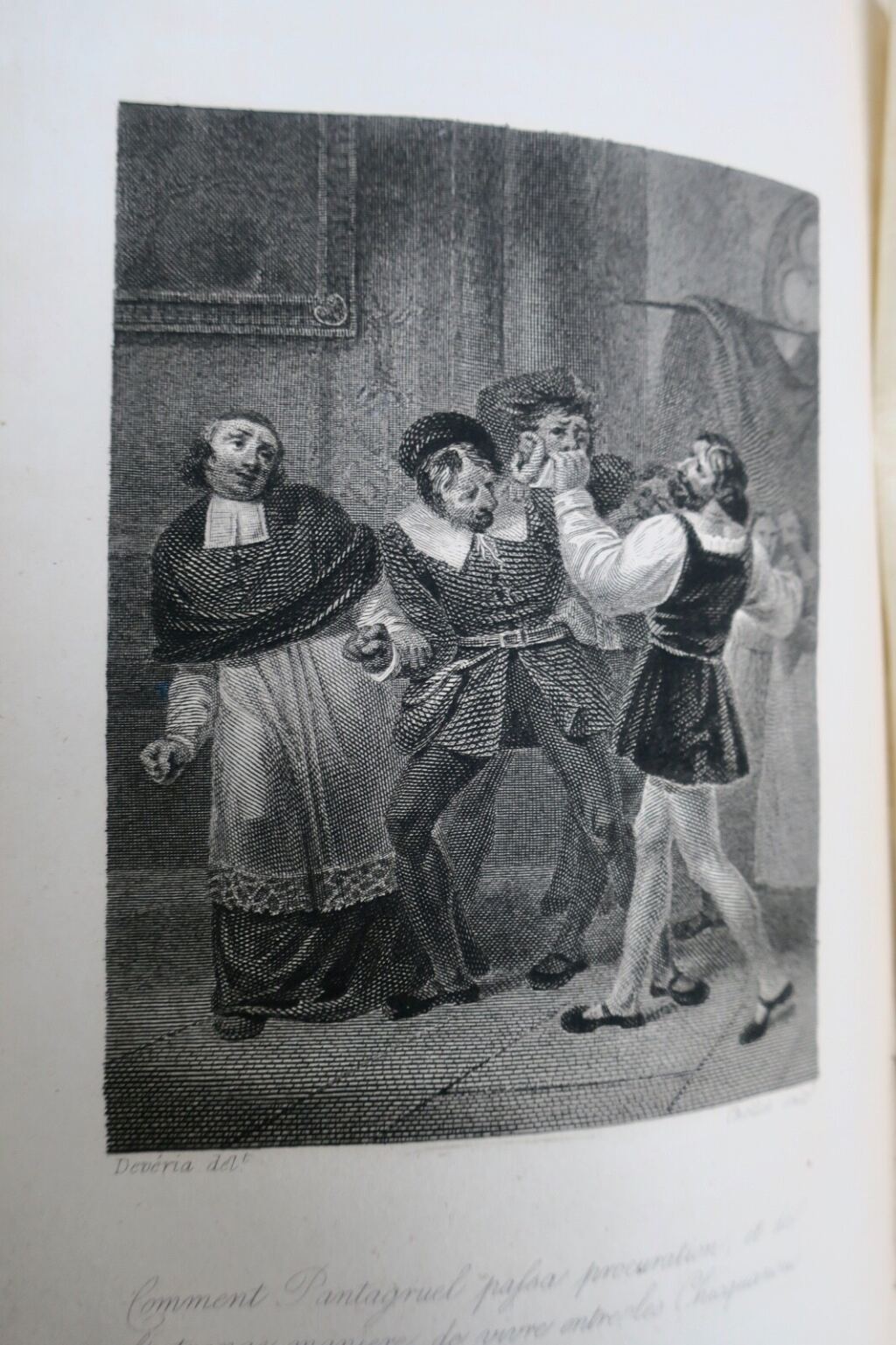 RABELAIS Werke von Rabelais 1823 Deveria