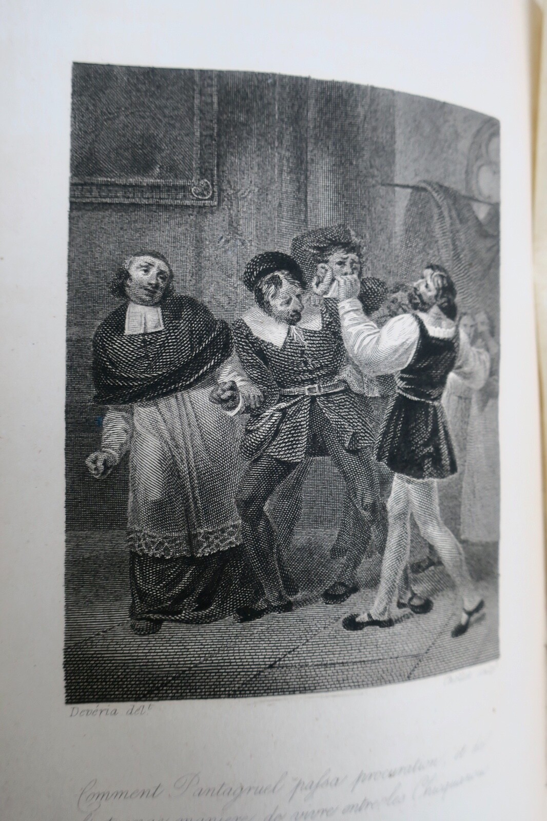 RABELAIS Oeuvres de Rabelais 1823 Deveria - Image 7