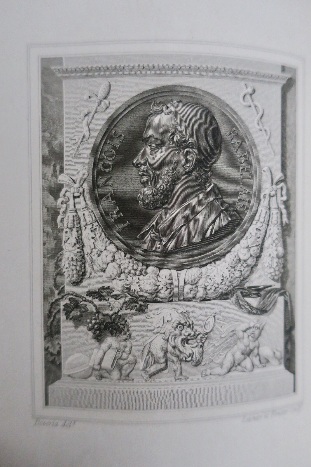 RABELAIS Oeuvres de Rabelais 1823 Deveria - Image 6