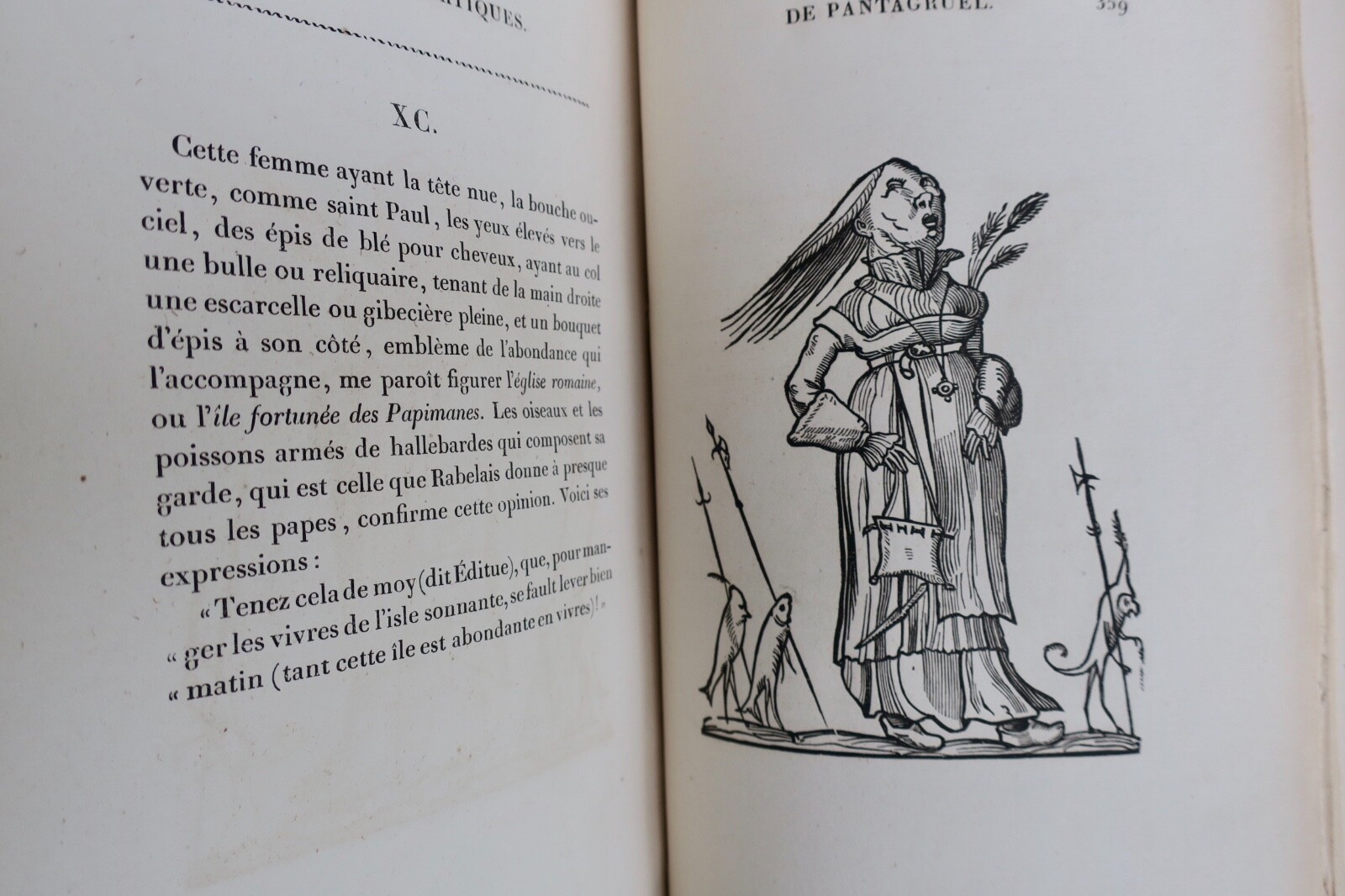 RABELAIS Oeuvres de Rabelais 1823 Deveria – Image 9
