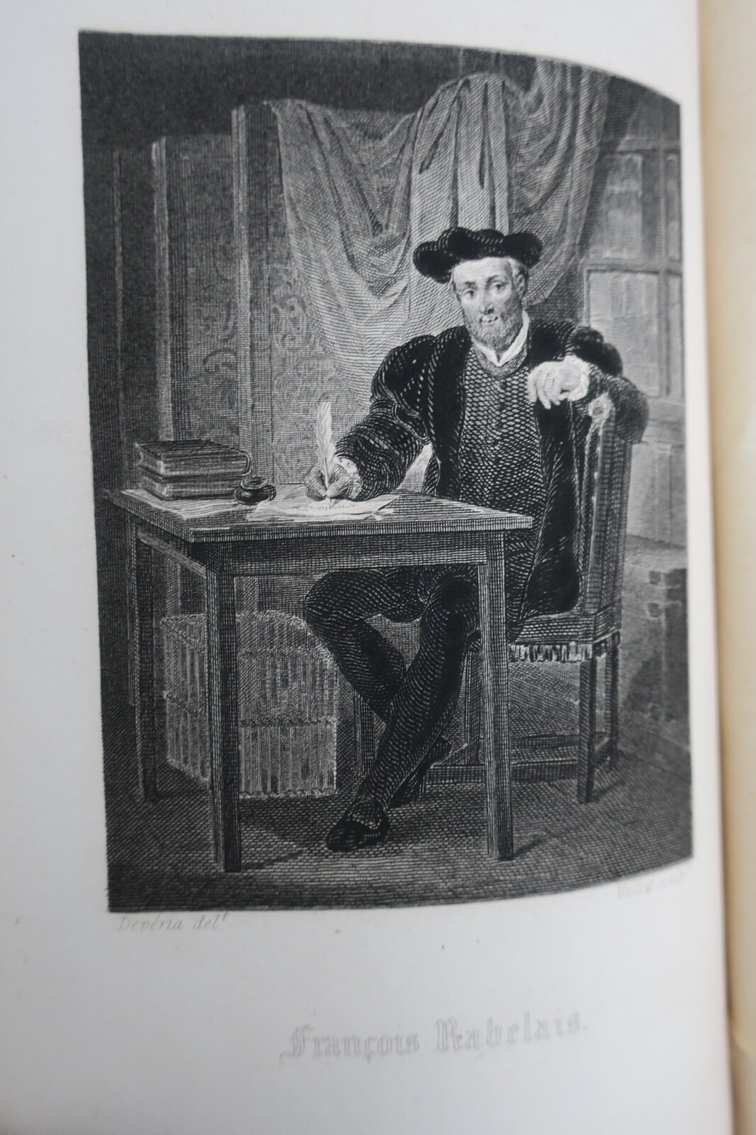RABELAIS Oeuvres de Rabelais 1823 Deveria - Image 5